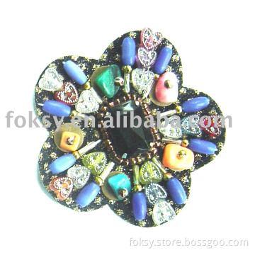 Handmade beads motif